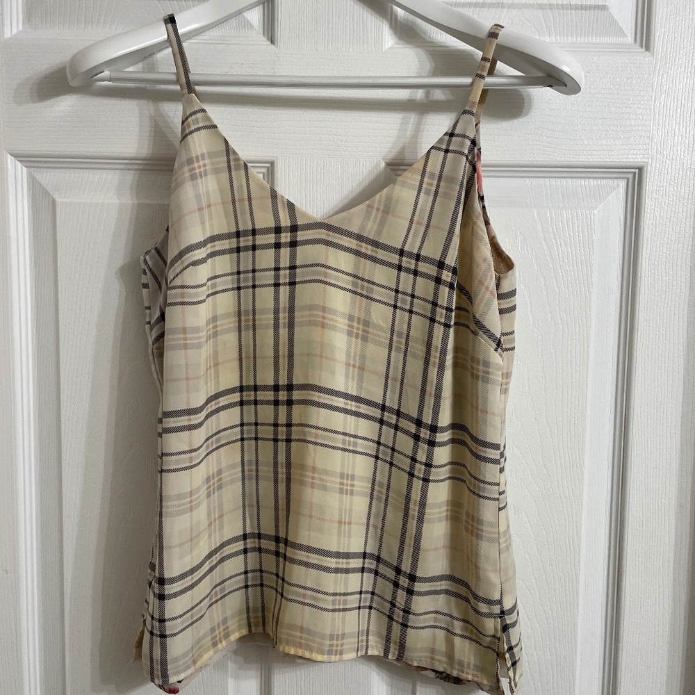 White House Black Market reversible tank xs